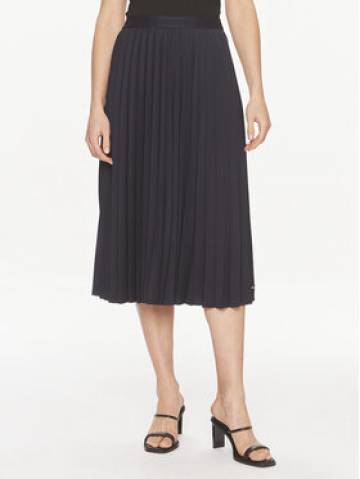 Tommy Hilfiger Спідниця в складку Fluid WW0WW41793 Cиній Regular Fit Tommy Hilfiger Спідниця в складку Fluid WW0WW41793 Cиній Regular Fit