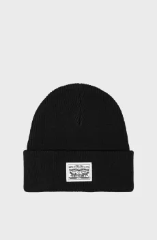Черная шапка Черный ONESIZE Levi’s® 000J4;0003