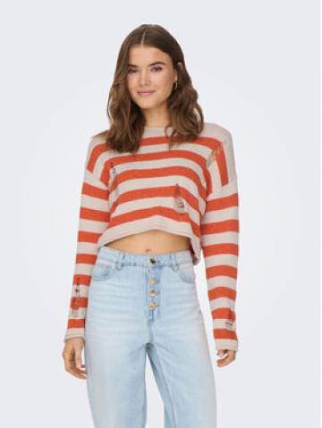 ONLY Светр 15300376 Бежевий Regular Fit ONLY Светр 15300376 Бежевий Regular Fit