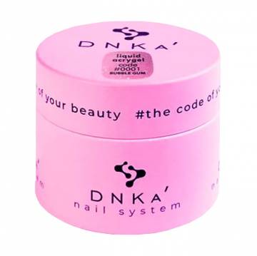 Жидкий акрил-гель для ногтей DNKa Liquid Acrygel 0001 Bubble Gum, 15 мл Жидкий акрил-гель для ногтей DNKa Liquid Acrygel 0001 Bubble Gum, 15 мл
