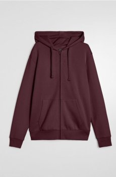Худі на блискавці - буряковий