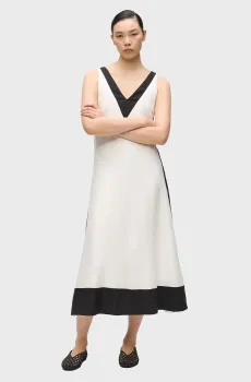 Женский жемчужный сарафан BW BLEND Жемчужный 42 Karl Lagerfeld B2W13026