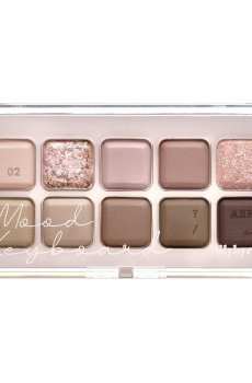 Палетка теней для век lilybyred Mood Keyboard 02 Ash Mauve, 10.5 г