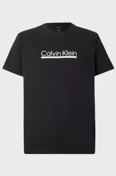 Мужская черная футболка OUTLINE TAPE GRAPHI Черный XL Calvin Klein LV04RC852G
