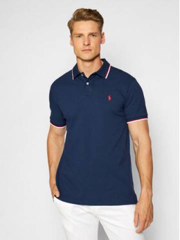 Polo Ralph Lauren Поло Classics 710842621003 Cиній Slim Fit Polo Ralph Lauren Поло Classics 710842621003 Cиній Slim Fit