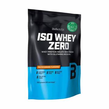 Протеин BioTech USA Iso Whey Zero Соленая карамель, в порошке, 500 г Протеин BioTech USA Iso Whey Zero Соленая карамель, в порошке, 500 г