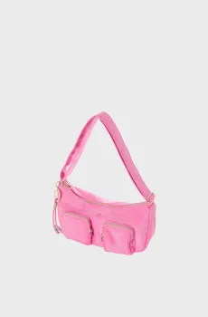 Женская розовая замшевая сумка Mohito Розовый ONESIZE O bag SPCOLL082