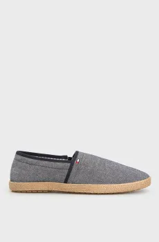 Мужские синие эспадрильи HILFIGER CHAMBRAY ESPADRILLE Синий 43 Tommy Hilfiger FM0FM05391