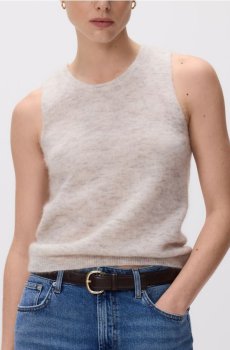 Reserved - Джемпер із додаванням мохеру й вовни - бежевий - 180IT-08X