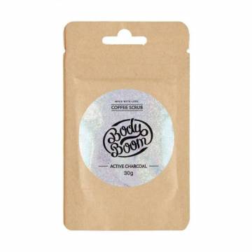 Скраб для тела Body Boom Active Charcoal Coffee Scrub, 30 г Скраб для тела Body Boom Active Charcoal Coffee Scrub, 30 г