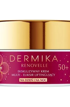 Мультиукрепляющий крем-эликсир для лица Dermika Renovelle Exclusive Multi Firming Cream Elixir 60+, 50 мл
