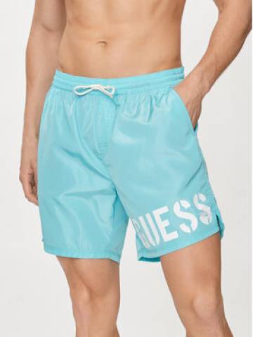 Guess Шорти для плавання F4GT28 WG292 Блакитний Regular Fit Guess Шорти для плавання F4GT28 WG292 Блакитний Regular Fit