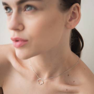 Серебряное колье 18214 Серебряное колье 18214