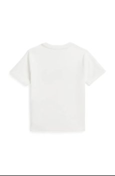 Детская хлопковая футболка Polo Ralph Lauren