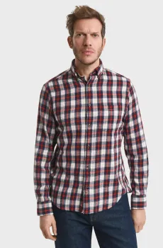 Мужская рубашка в клетку WINDBLOWN Разноцветный L Gant 3250242
