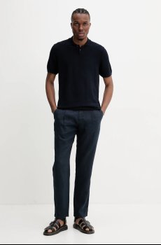 Поло с примесью льна A.P.C. polo jay