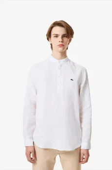 Мужская белая рубашка Белый 42 Lacoste CH049292A