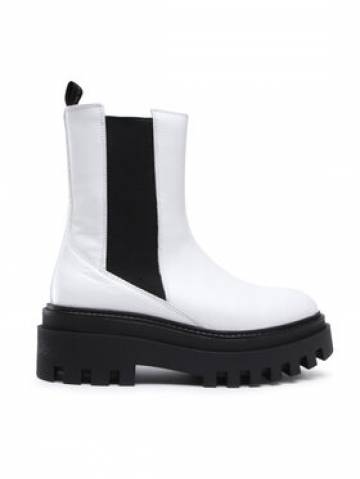 Calvin Klein Jeans Челсі Flatform Chelsea Boot YW0YW00850 Білий Calvin Klein Jeans Челсі Flatform Chelsea Boot YW0YW00850 Білий
