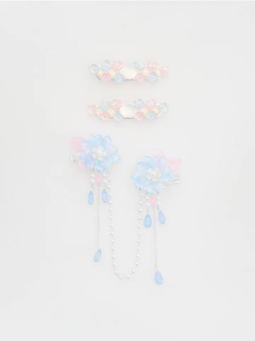 Reserved - GIRLS` HAIR-CLIP - світло-блакитний - 612EI-50X Reserved - GIRLS` HAIR-CLIP - світло-блакитний - 612EI-50X