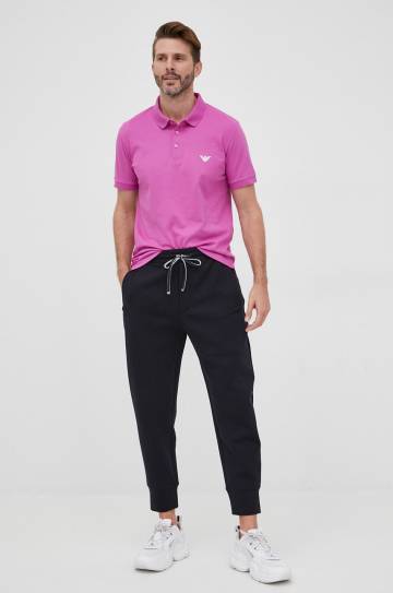 Брюки Emporio Armani мужские цвет синий jogger Брюки Emporio Armani мужские цвет синий jogger
