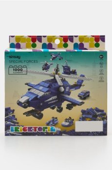 Будівельні блоки іграшкові - різнобарвний