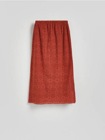 Reserved - LADIES` SKIRT - перцевий червоний - ZK980-29X Reserved - LADIES` SKIRT - перцевий червоний - ZK980-29X