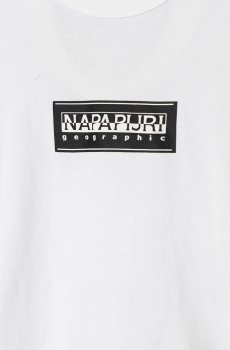 Детская хлопковая футболка Napapijri S-CHAMOIS SS