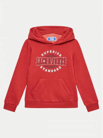 Jack&Jones Junior Світшот Logo 12258824 Червоний Regular Fit Jack&Jones Junior Світшот Logo 12258824 Червоний Regular Fit