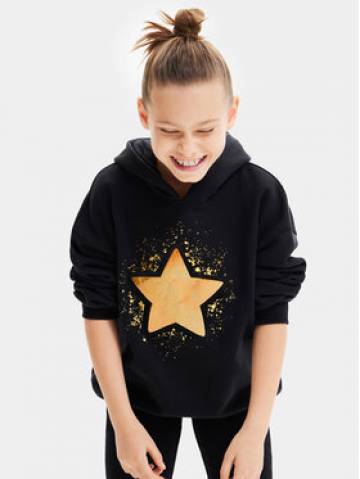 Desigual Світшот 23WGSK02 Чорний Regular Fit Desigual Світшот 23WGSK02 Чорний Regular Fit