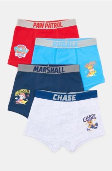 Бавовняні боксери 4 pack PAW Patrol - різнобарвний