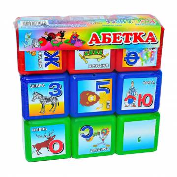 Игрушка Mtoys Кубики Алфавит, на украинском языке, от 3 лет, 9 шт (06041) Игрушка Mtoys Кубики Алфавит, на украинском языке, от 3 лет, 9 шт (06041)