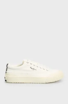 Женские белые джинсовые кеды BEN FRESH W Белый 36 Pepe Jeans PLS31589