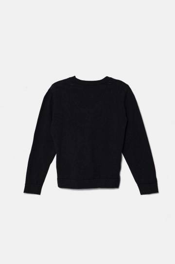 Детский кардиган с примесью шерсти Emporio Armani цвет синий лёгкий 8N4E78 4M16Z Детский кардиган с примесью шерсти Emporio Armani цвет синий лёгкий 8N4E78 4M16Z