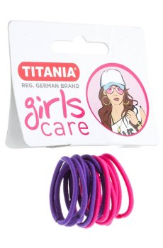 Набор резинок для волос Titania, 12 шт (7994 GIRL)