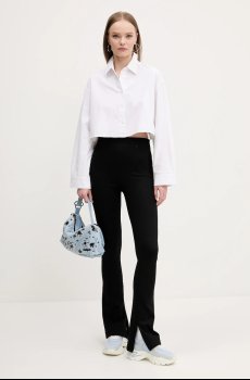 Хлопковая рубашка Hugo Blue