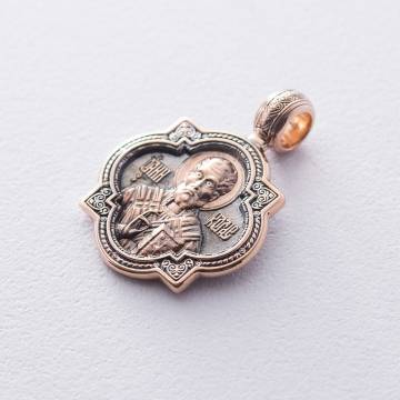 Подвеска "Икона Святитель Николай Чудотворец" п00789 Подвеска "Икона Святитель Николай Чудотворец" п00789