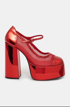 Туфли Koi Footwear x Rocky Horror Show Regular Frankie Fan Fishnet