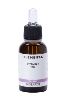 Уценка! Питательная сыворотка для лица Bioearth Elementa Nutri Vitamin E 2%, 30 мл