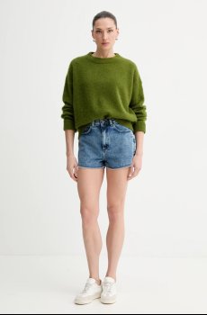 Хлопковые джинсовые шорты American Vintage