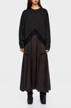 Женское черное платье Черный M Bimba Y Lola 252BR9016.10035