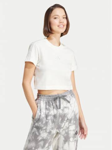 adidas Футболка ALL SZN 3-Stripes IW1133 Білий Slim Fit adidas Футболка ALL SZN 3-Stripes IW1133 Білий Slim Fit