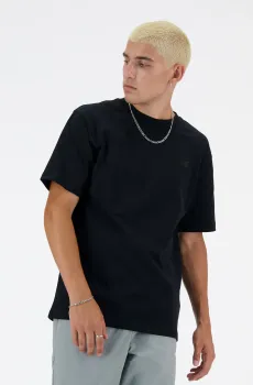 Мужская черная футболка NB Athletics Черный S New Balance MT41533BK