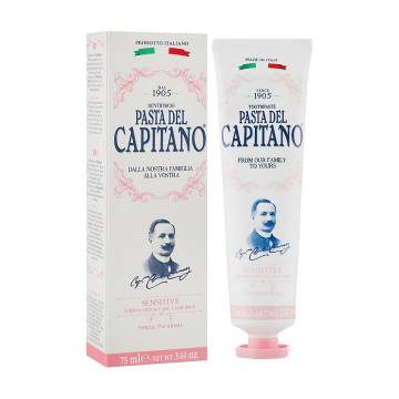 Зубная паста Pasta del Capitano 1905 Sensitive для чувствительных зубов, 75 мл Зубная паста Pasta del Capitano 1905 Sensitive для чувствительных зубов, 75 мл
