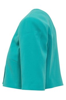Pinko Women Crop Open Front Jacket