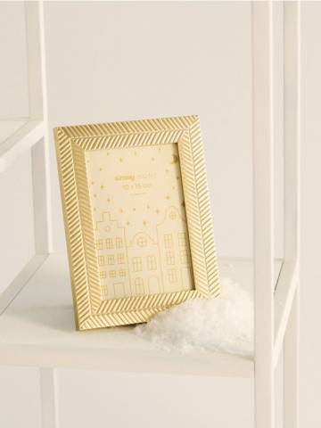 Фоторамка - золотий