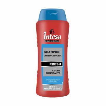 Мужской шампунь для волос Intesa Fresh Anti-Dandruff Shampoo против перхоти, 300 мл Мужской шампунь для волос Intesa Fresh Anti-Dandruff Shampoo против перхоти, 300 мл