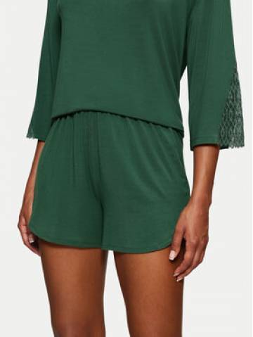 Triumph Піжамні шорти Aura Spotlight 10221415 Зелений Relaxed Fit Triumph Піжамні шорти Aura Spotlight 10221415 Зелений Relaxed Fit
