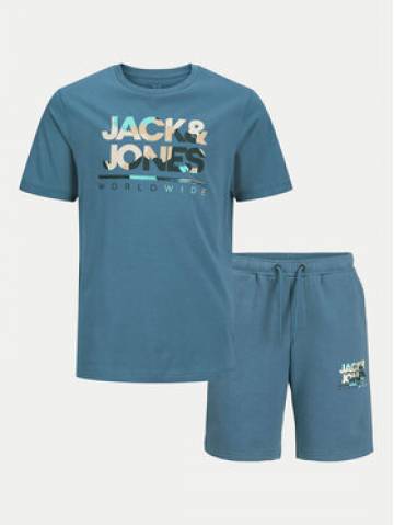 Jack&Jones Junior Набір футболка та шорти Luke 12278385 Голубий Regular Fit Jack&Jones Junior Набір футболка та шорти Luke 12278385 Голубий Regular Fit