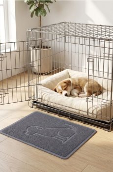 Килимок для тварин - темно-сірий