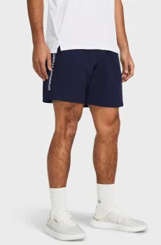 Мужские темно-синие шорты UA Woven Wdmk Shorts-BLU Синий S Under Armour 1383356-410